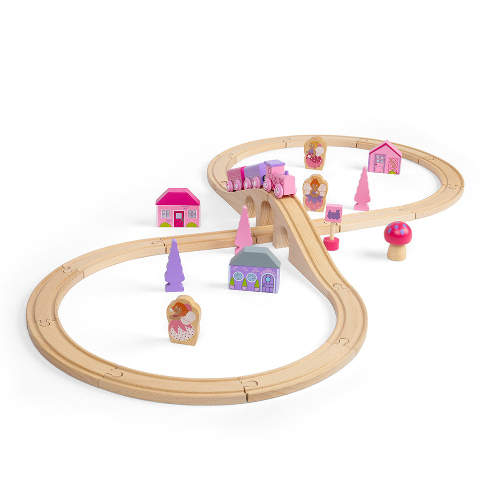 pink train set