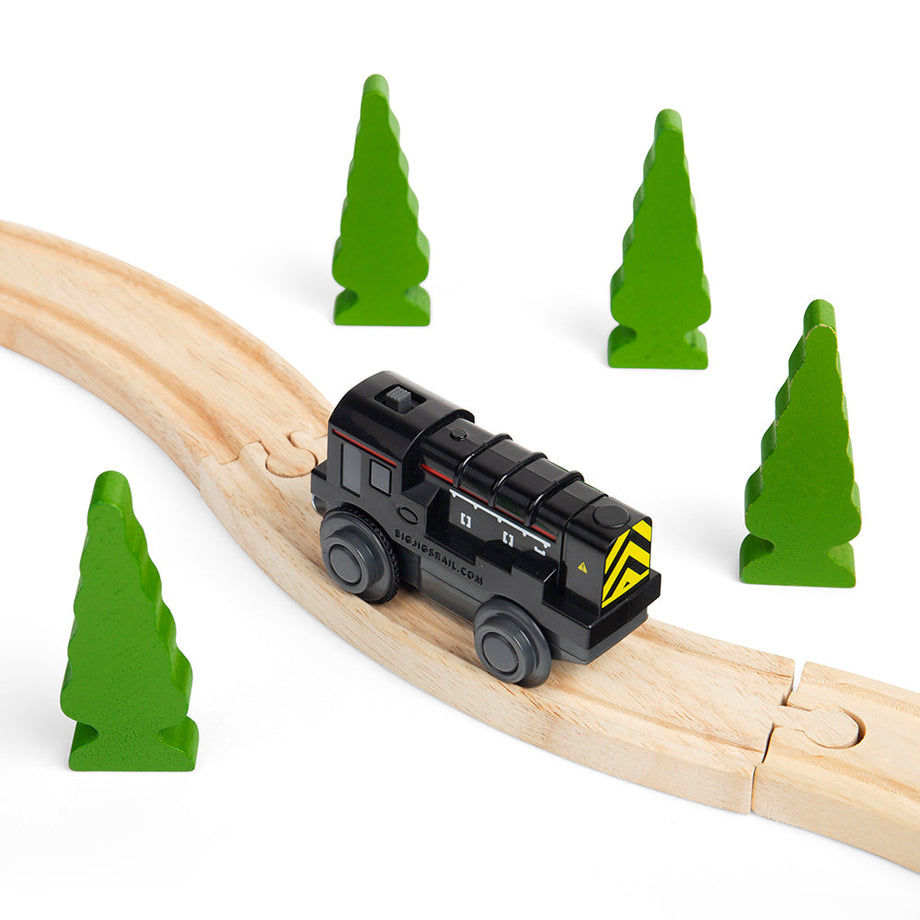 Bigjigs Rail The Sleeper Train - Other Major Wooden Rail Brands are  Compatible