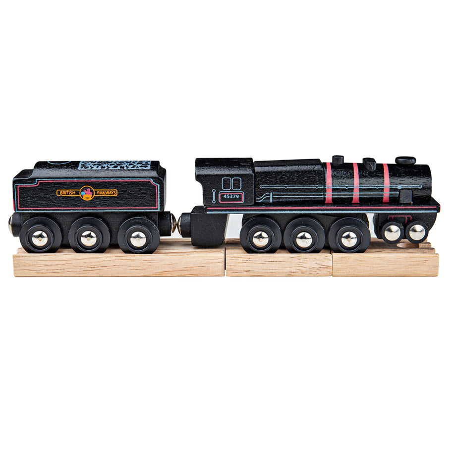 Black train hot sale toy